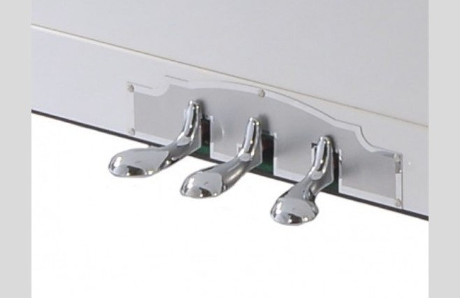 Steinhoven SU 121 Polished White Upright Piano All Inclusive Package - Image 5